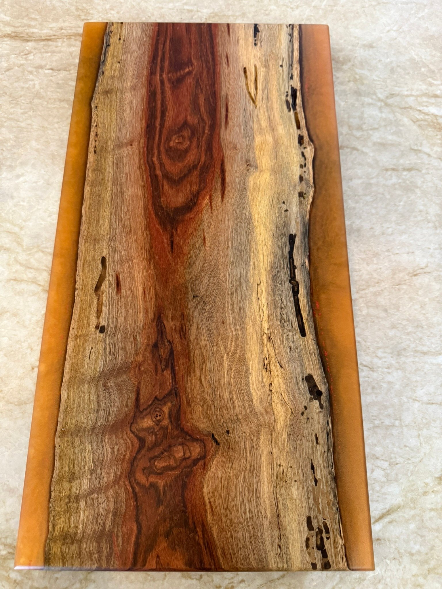 Caribbean Rosewood Epoxy Board